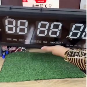 Jinheng นาฬิกาดิจิตอลแอลอีดี Digital LED รุ่น JH-4819 รุ่นหนาและแข็งแรง 50x20x5CMแถมฟรี! Adapter พร้อมสาย พร้อมส่ง