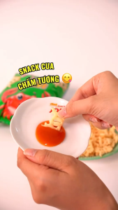 Combo Snack Cua JOJO vị Nguyên Bản và vị Tiêu Đen 29G - Snack Cua Giòn Tan Đậm Vị Hải Sản Ăn Vặt Tuổi Thơ