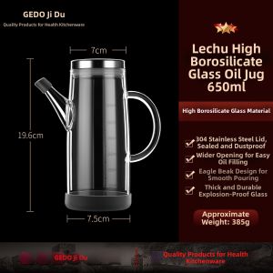 GEDO | Non-leaking No-drip Oil Bottle for Kitchen