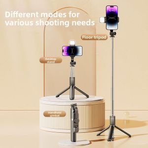 ISLAND ELEPHANT | Mini Selfie Stick Tripod 360 Rotatable Portable Bluetooth Remote Control Universal for Phones