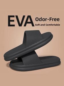 MONLEYTA | Anti-Slip Anti-Odor Mens Summer Indoor EVA Slippers Couple Home Use Comfortable Breathable Slip-On Sandals Youth Fashion