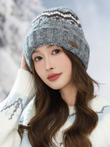 JIFANPAUL | Thick and Warm Knitted Beanie for Women
