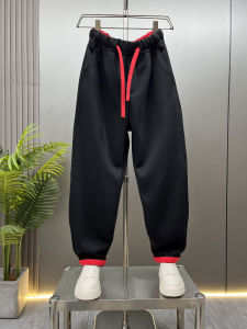 Loose Harlan Mens Casual Pants Spring 2025 Trendy Splice Fashion Sports Loose Straight Leg Wide Leg Casual Trousers