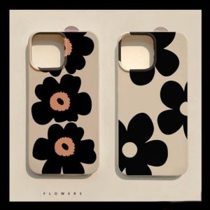 🦆พร้อมส่งทันที เคสสำหรับไอโฟน 11 12 13 15 14 Pro Max, 11Pro Max 13Pro, iPhone 11 12Pro 15 Pro Max 14 Plus 11Pro Max 2020, 2022 กรณี iPhone14 XR XS Max X 7 8 SE ดอกไม้ศิลปะ กระเป๋าที่เหมาะสมสำหรับคุณ