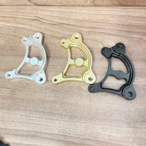 Pát trước Ex 135 đĩa 290.295mm xài heo 2 Piston đối xứng 3 màu đen trắng CNC Màu vàng 18k