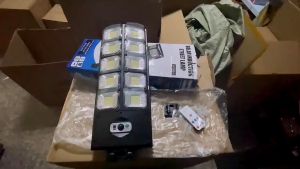Solar light outdoor waterproof original 3000W LED solar street light heavy duty outdoor with motion sensor flood light
