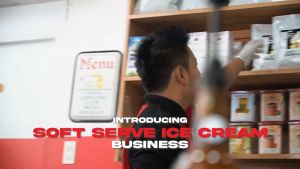 T&B Soft Serve Ice Cream Powder Mix | Creamy Vanilla flavour