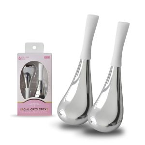 Quả Cầu Đá Làm Mát Bằng Thép Không Gỉ Cho Mặt Và Mắt - Dụng Cụ Làm Mát Bằng Đá Lạnh Dạng Lăn Giảm Bọng Mắt Và Giảm Nếp Nhăn