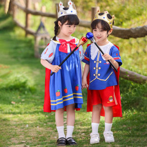 June 1 Childrens Costume Dishi Little Boy Catwalk Snowyprincess Fairy Tale Character Prince Costume King Clothing