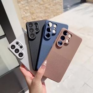 Matte Dot Texture Liquid Silicone Phone Case For Samsung S26 Ultra A37 A17 A57 A07 S25 S24 A56 A36 A16 Slim Frosted Soft Cover