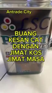 Paint Remover for Metal/ Steel/ Iron Paint Removal/Peluntur Cat/Buang Cat 500ml / 1 Litre / 3 Litres 油漆去除剂