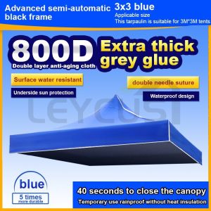 3x4.5M/3x6M Retractable Outdoor Tent Waterproof Heavy Duty Tent Canopy Awning Tent for Car Tents outdoor tent waterproof with stand