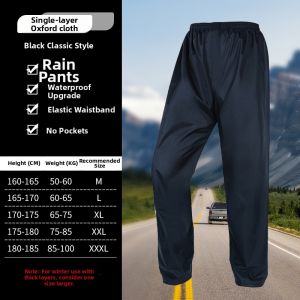 Waterproof Rain Suit Reflective Anti-rain Storm Protective
