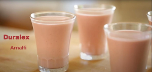 Duralex Amalfi tumbler 90 ml  แก้วกาแฟ ชา เซต 4 ใบ tempered glass