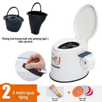 ZHIZHOU | Ghế Toilet Di Động Thân Thiện Với Người Già Và Bà Bầu