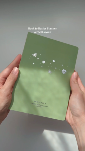 UNDATED Back to Basics Planner | Softcover Refill | Minimalist Weekly and Monthly Planner