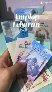 AMPLOP LEBARAN (Ukuran: 6.5 x 9.5 cm | Angpau Uang) Hari Raya Idul Fitri (Variasi Harga: 1 Pak = Isi 50pcs & 10pcs)
