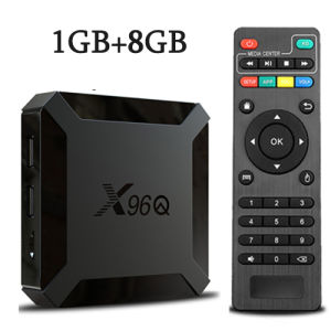 Hot X96Q Android 10.0 Fast Smart TV BOX 2GB 16GB Allwinner H313 Quad Core 4K 2.4G Wifi Set top box 1G8G Media Player