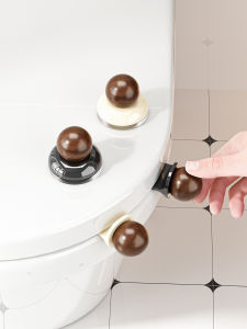 Handheld Toilet Lid Lifter Bathroom Vacuum Suction Toilet Seat Cover Lifter Household Bathroom Clean Tool Plastic Material