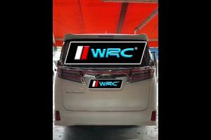 Toyota Alphard Vellfire AGH30 2015 - 2022 Crystal Eye Design Dynamic Tail Lamp With Signal Running + Centre Garnish