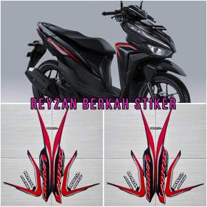 STIKER STRIPING MOTOR VARIO LED 125 NEW 2019 2020
