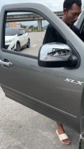 กระจกมองข้างดีแม็กซ์ ISUZU DMAX ไฟฟ้า 7 สาย มีไฟเลี้ยวยาว กดพับได้ ปี 2007-2011 ยี่ห้อตราเพชร DIAMOND