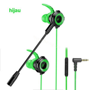【Flash Sale!!!】Headset ponsel gaming kabel in-ear universal e-sports mendengarkan debat suara bit mikrofon definisi tinggi tidak menghalangi tangan tanpa penundaan dengan headset pengurangan kebisingan mikrofon