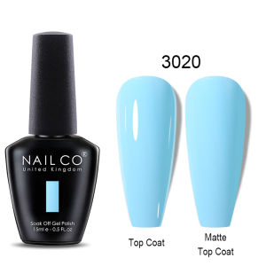 NAILCO Nail Gel Polish 15ml Red Color Gel Polish Soak Off Long Lasting UV Pink Polish Gel Nude Lakiery Hybrydowe Lacquer Varnish