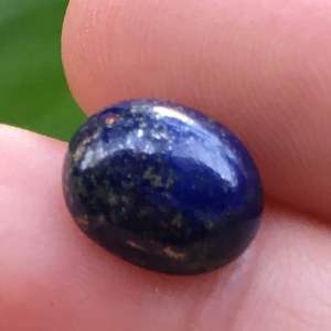 LAPIS LAZULI ลาพิส ลาซูลี 3.8 กะรัตหินแท้ ลายสวยเฉพาะตัว ไซส์หัวแหวนกำลังสวย