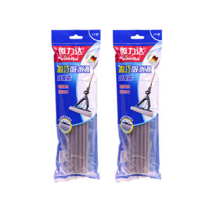 Vileda Microfiber Duster Chổi Lau Sàn Cotton Thấm Nước Gấp Đôi Đầu Thay Thế Chổi Lau Sàn Bằng Cotton Thấm Nước
