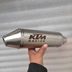 SILENCER SILENCER KNALPOT KTM Racing Stenlis For klx crf dtracker inlet 38 mm
