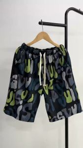 U HOME กางเกงขาสั้นแฟชั่นน่ารัก สามารถสวมใส่ได้ทั้งชายหญิง  QC-DK8021 ลวดลายสมัยใหม่ใส่สบาย บางเบาไม่ร้อน