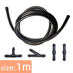 1/2/3/4M Car Windshield Washer Hose With Connector T Y I Type Car Universal Washer Nozzle Hose Wiper Blade Tube Car Accessories