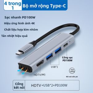 Yiboyuan | Hub Đa Cổng Type-C USB 3.0