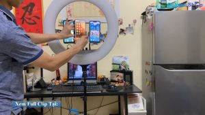 Đèn Livestream Size 54cm (21inch) Dành cho Livestream Bán Hàng Makeup Phun Xăm