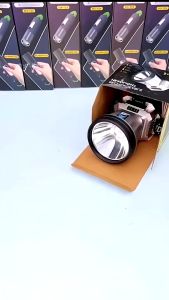 Đèn pin đội đầu siêu sáng T998 pin trâu Màu Bạc loại tốt..
