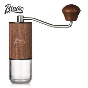 BINCOO Manual Coffee Grinder Coffee Bean CNC420 6-Star Steel Core Portable for Home Office and Outdoor Use