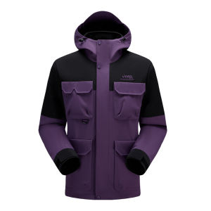 Jeep | Jeep Mens Outdoor Fleece Lined Windproof Waterproof Detachable Jacket Three-in-One Mountain Climbing Suit Autumn Winter