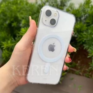 Case MagSafe untuk iPhone 7-15: Casing Silikon Anticrack
