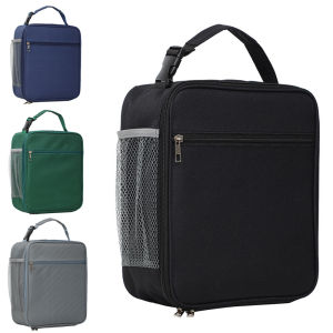 New Large Capacity Insulated Lunch Bag Aluminum Foil Thickened Waterproof Portable Lunch Box Bag for Students Office Workers