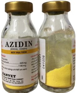 "Hoàn tiền đến 10%" Azidin phòng và chữa ký sinh trùng máu tiên mao trùng trâu bò dê 118gam. Thú y Trường Thịnh