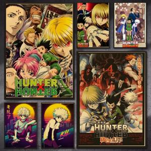 Anime H-Hunter X Hunter Poster Versatile HD Waterproof Wall Art Self-Adhesive Decor For Any Space Ideal Gift