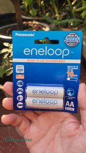 Pin sạc AA Eneloop Panasonic 2000mAh hàng chính hãng Made in Japan