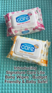 Signature Care Lite Baby Wet Wipes (80 Sheets)