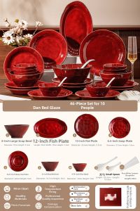 JINGDITAOCI | Underglaze Color Tableware Gift Box