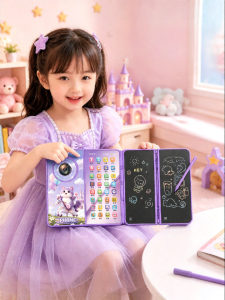 JJRC | Điện thoại đồ chơi âm nhạc giáo dục có thể gập lại với màn hình cảm ứng