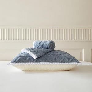 Thick Velvety Soft Pillowcase For Adults Single/Double