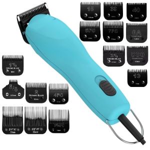 Pet Dog Cat Ceramic Detachable Blade Compatible With Most Andis /Oster A5Classic 76/Wahl KM Series Professional Animal Clippers