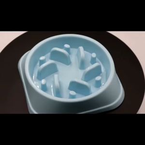 Dog Bowl Slow-Down Food Bowl Anti-choke Bowl Non-slip Slow Food Bowl Rice Bowl Dog Bowl Pet Supplies Suitable for Small and Medium-sized Dogs