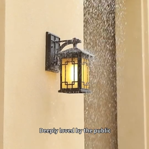 Phube Lighting Wall Lamp Waterproof Modern Minimalist Outdoor Courtyard European Style Balcony Lamp Outdoor Aisle Lamp